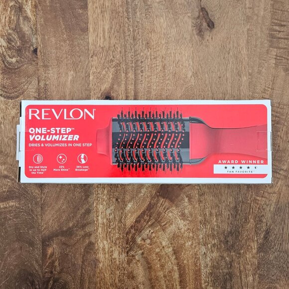Revlon One-Step Volumizer Hair Dryer Ruby Red Ceramic RVDR5222ULT NIB - Picture 1 of 4